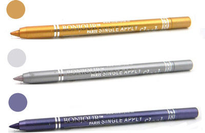 Bonjour Paris Party wear kajal(golden, silver, purple.)