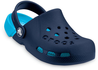 Crocs Boys & Girls Slip-on Clogs(Blue, Navy/electric blue