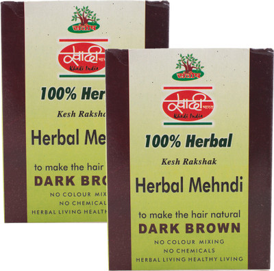 Khadi India Santosh (Pack Of 2) 100% Natural Mehandi Powder - Brown Natural Mehendi(Pack of 2)
Khadi India Santosh (Pack Of 2) 100% Natural Mehandi Powder - Brown Natural Mehendi(Pack of 2)