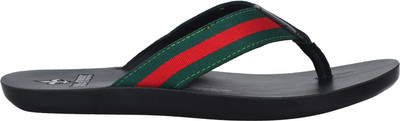 Bond Street By Red Tape Thong Flip Flops, Green/red