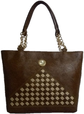 Salluz Fashion Shoulder Bag(Brown, 5 L)