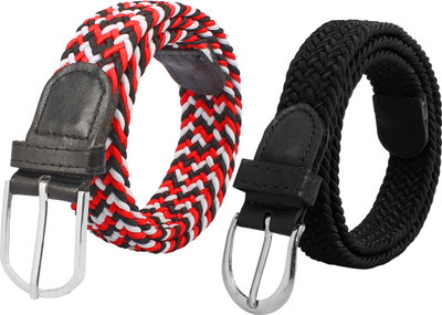 Styles Creation Men & Women Casual Red, Black Synthetic, Canvas Belt, Black;red
Styles Creation Men & Women Casual Red, Black Synthetic, Canvas Belt, Black;red