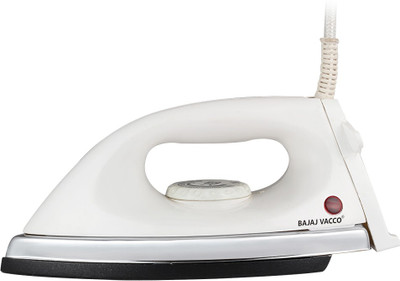 BAJAJ VACCO DRY IRON CIVIC -IV L/W WHITE Dry Iron(White)