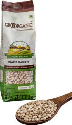 GroOrganic White Lobia (Whole)(500 g)