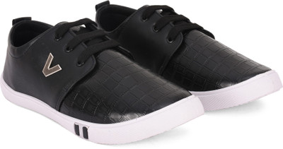 Clickplick Casuals For Men(Black