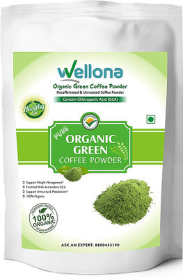 Wellona 100% Pure Organic Green Coffee Beans Powder Decaffeinated & Unroasted For Weight Management 200 Gm(200 g)
Wellona 100% Pure Organic Green Coffee Beans Powder Decaffeinated & Unroasted For Weight Management 200 Gm(200 g)
