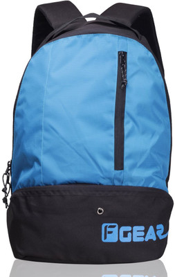 F Gear Shock 22.0 L Backpack(Black, Blue), Aqua blue;black