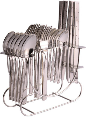 Shapes Stainless Steel Cutlery Set(Pack of 24)