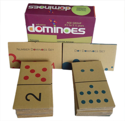 Vikalp India Pvt. Ltd. Advanced Dominoes(Multicolor)
