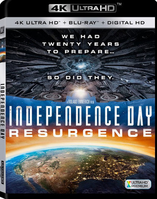 Independence Day: Resurgence 4K Blu-ray REGION A, B(Blu-ray English)