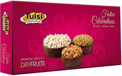 Tulsi Festive Celebrations Dry Fruits Gift Box Almonds, Cashews, Raisins(600 g, Box)
Tulsi Festive Celebrations Dry Fruits Gift Box Almonds, Cashews, Raisins(600 g, Box)