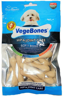 vege Soft Bones for Hip & Joint Care Chicken, Milk 60 g Dry Dog Food