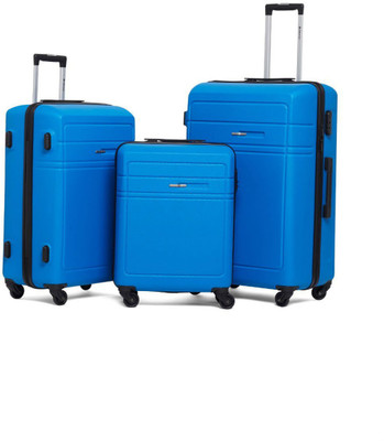 Gamme ABS Hardsided Travel 3 Piece Luggage Spinner Set of (20", 24", ") Trolley, Suitcase Expandable Check-in Luggage - inch(Blue
Gamme ABS Hardsided Travel 3 Piece Luggage Spinner Set of (20", 24", ") Trolley, Suitcase Expandable Check-in Luggage - inch(Blue