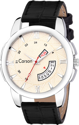 Carson CR8033 DayAndDate Functioning Watch - For Men