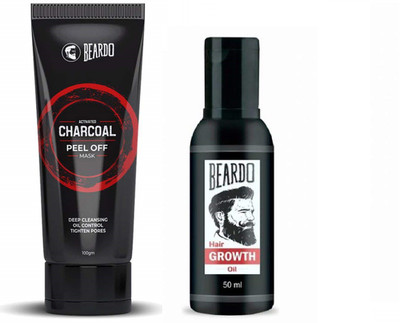 Beardo Activated Charcoal Peel Off Mask and Beard & Hair Growth Oil Combo(Set of 2)
Beardo Activated Charcoal Peel Off Mask and Beard & Hair Growth Oil Combo(Set of 2)
