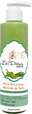 La'Decus Natural Aloevera Hair Conditioner 250ml/8.45fl.oz - Paraben free hydrating conditioner to treat frizzy and dry hair(250 ml)
La'Decus Natural Aloevera Hair Conditioner 250ml/8.45fl.oz - Paraben free hydrating conditioner to treat frizzy and dry hair(250 ml)
