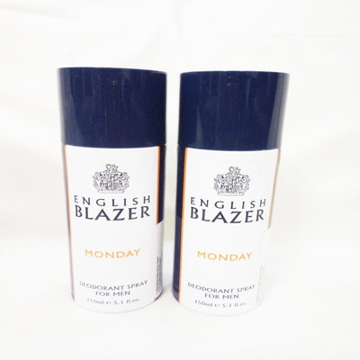 ENGLISH BLAZER MONDAY Deodorant Spray - For Men(300 ml, Pack of 2)