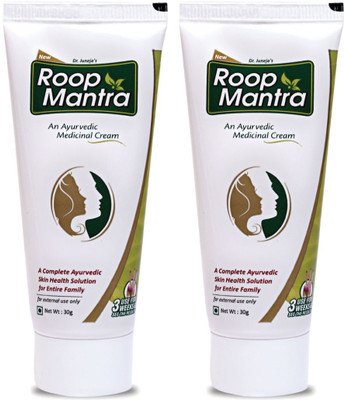 Roop Mantra Ayurvedic Fairness Cream (Pack of 2)(60 g)