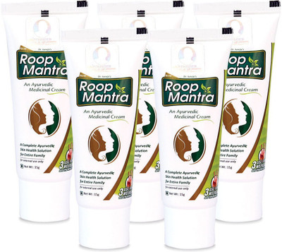 Roop Mantra Face Cream 15gm, Pack of 5 - Ayurvedic Skin Cream(15 g)