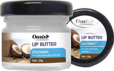Oasis CALIFORNIA Lip Butter For Sensationally Soft lips Coconut Flavoured Coconut(Pack of: 1, 20 g)
Oasis CALIFORNIA Lip Butter For Sensationally Soft lips Coconut Flavoured Coconut(Pack of: 1, 20 g)