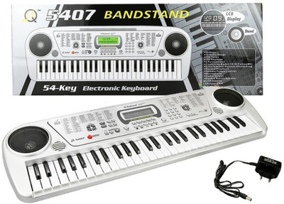 Johnnie Boy 54 Keys Musical Keyboard Piano With Microphone and digital screen model no 5407(Multicolor)
Johnnie Boy 54 Keys Musical Keyboard Piano With Microphone and digital screen model no 5407(Multicolor)