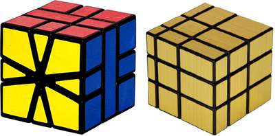 Rubik's Domino Gear Cube & QIYI Silver Mirror Cube 3D Brain Teaser Puzzle Recommended for 3 -99 yrs (Combo of 2)(2 Pieces)
Rubik's Domino Gear Cube & QIYI Silver Mirror Cube 3D Brain Teaser Puzzle Recommended for 3 -99 yrs (Combo of 2)(2 Pieces)