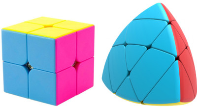 Rubik's Domino 2x2 Stickerless & QIYI Mastermorphix Cube Bright Colors 3D Brain Teaser Puzzle Recommended for 3 -99 yrs (Combo of 2)(2 Pieces)
Rubik's Domino 2x2 Stickerless & QIYI Mastermorphix Cube Bright Colors 3D Brain Teaser Puzzle Recommended for 3 -99 yrs (Combo of 2)(2 Pieces)
