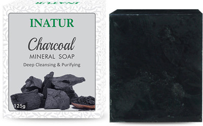 Inatur Charcoal Mineral Bathing Soap(.125 g)