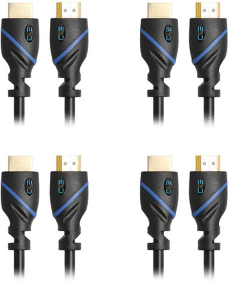 CE TV-out Cable High Speed HDMI Cable with Ethernet CL3 Certified Supports 3D and Audio Return Channel, 10Feet,4Pack(Black, For Xbox, 3 m)
CE TV-out Cable High Speed HDMI Cable with Ethernet CL3 Certified Supports 3D and Audio Return Channel, 10Feet,4Pack(Black, For Xbox, 3 m)