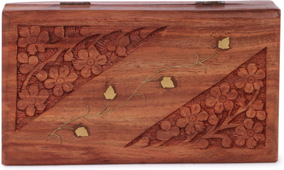 Crafts haveli jewellery box handcrafted wooden jewelry box Vanity Box(Brown)
Crafts haveli jewellery box handcrafted wooden jewelry box Vanity Box(Brown)
