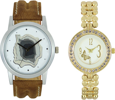 Shocknshop LR09_203 Designer Analog Chain Strap Couple Watch - For Men & Women
Shocknshop LR09_203 Designer Analog Chain Strap Couple Watch - For Men & Women