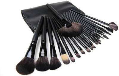 AlexVyan Original 24 Pcs Black Handle with Leather Cover Full Makeup Brush Set Chubby Pier Foundation Blending(Pack of 24)
AlexVyan Original 24 Pcs Black Handle with Leather Cover Full Makeup Brush Set Chubby Pier Foundation Blending(Pack of 24)