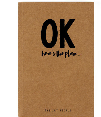 The Art People A5 Notebook(Ok, Brown)
