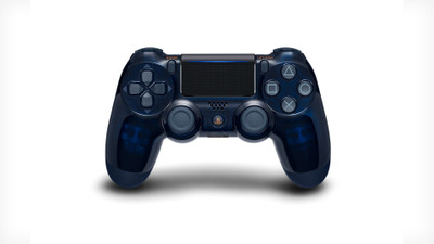 Sony DualShock 4 Wireless Controller 500M Edition Bluetooth Gamepad(Translucent Dark Blue, For PS4)
Sony DualShock 4 Wireless Controller 500M Edition Bluetooth Gamepad(Translucent Dark Blue, For PS4)