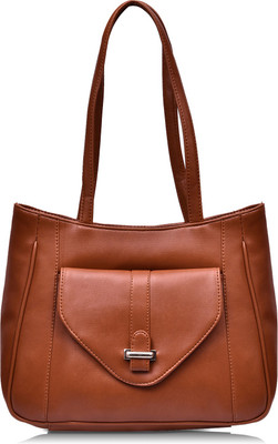 Aisna Hand-held Bag(Brown)