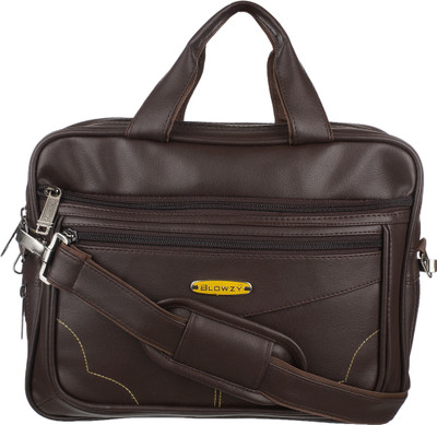 Blowzy Collection Durable Briefcase Carrying Case for 14 in Laptop Waterproof Messenger Bag(Brown, 14 inch)
Blowzy Collection Durable Briefcase Carrying Case for 14 in Laptop Waterproof Messenger Bag(Brown, 14 inch)