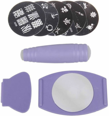 Salon Express Nail Art Stamping Kit(PINK)
