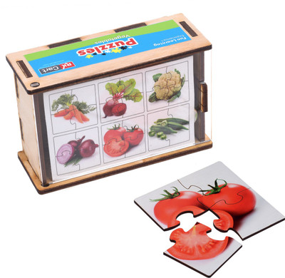 RK Cart Jigsaw Puzzles with Vegetable Pictures - Learning Toys Jigsaw Puzzles for Kids (Vegetable Puzzle)(1 Pieces)
RK Cart Jigsaw Puzzles with Vegetable Pictures - Learning Toys Jigsaw Puzzles for Kids (Vegetable Puzzle)(1 Pieces)