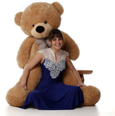 Sprinkles Cute Bootsy Brown 152 Cm Huggable And Loveable For Someone Special Cuddles Teddy Bear - 152 cm(Brown)
Sprinkles Cute Bootsy Brown 152 Cm Huggable And Loveable For Someone Special Cuddles Teddy Bear - 152 cm(Brown)