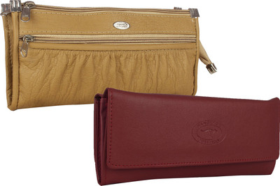 Element Cart Casual, Formal, Party Beige, Maroon Clutch