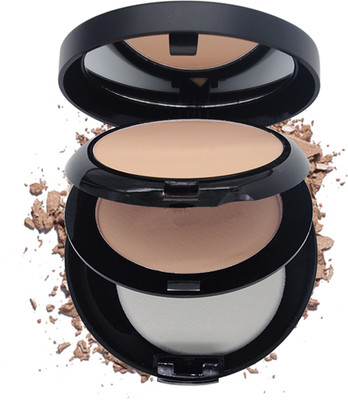 Huda Beauty 2 Layers Face Powder Highlighter Contour Makeup Pressed Compact(Brown, 11 ml)