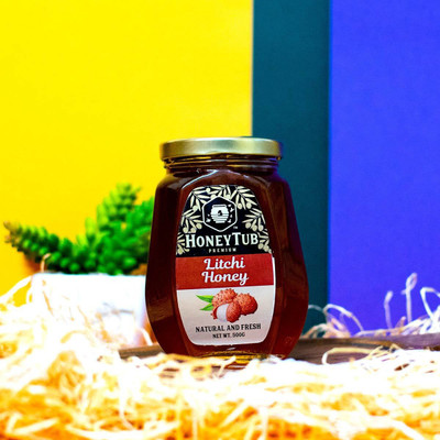 HoneyTub Premium Litchi Honey(500 g)