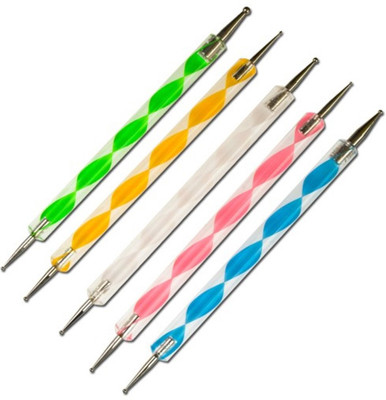 AlexVyan 5 Pcs (2 Way) Art Dotting Marbleizing Tool Pen for Nail Decoration Stamping Styling(Multi)
AlexVyan 5 Pcs (2 Way) Art Dotting Marbleizing Tool Pen for Nail Decoration Stamping Styling(Multi)