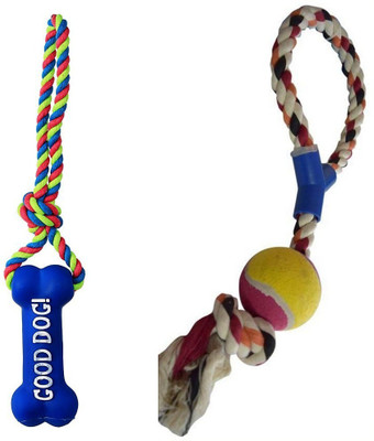 W9 High Quality Combo Of 2 Non-Toxic Knotted Cotton Chew Rope Toy For Puppy Cotton Chew Toy For Dog & Cat
W9 High Quality Combo Of 2 Non-Toxic Knotted Cotton Chew Rope Toy For Puppy Cotton Chew Toy For Dog & Cat