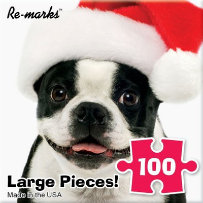 Re-Marks Jigsaw Puzzle 100 Pieces 10 inches x 10 inches Holiday Dog Nice(100 Pieces)
Re-Marks Jigsaw Puzzle 100 Pieces 10 inches x 10 inches Holiday Dog Nice(100 Pieces)