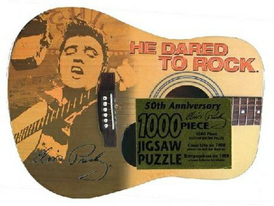 US Playing Cards The U.S. Playing Card Co. Elvis in Guitar Tin 1000 Piece Jigsaw Puzzle(1000 Pieces)
US Playing Cards The U.S. Playing Card Co. Elvis in Guitar Tin 1000 Piece Jigsaw Puzzle(1000 Pieces)