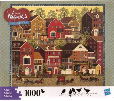 Hasbro Charles Wysocki Lilac Point Glen 1000 Piece Jigsaw Puzzle(1000 Pieces)