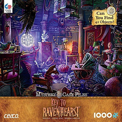 Ceaco Mystery Case Files: Key to Ravenhearst - Twins Secret Room: 1000 piece jigsaw puzzle(1000 Pieces)
Ceaco Mystery Case Files: Key to Ravenhearst - Twins Secret Room: 1000 piece jigsaw puzzle(1000 Pieces)