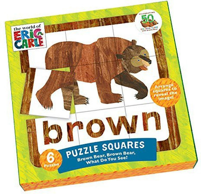 Mudpuppy The World of Eric Carle Brown Bear, What Do You See Squares Puzzle (27 Piece)(27 Pieces)
Mudpuppy The World of Eric Carle Brown Bear, What Do You See Squares Puzzle (27 Piece)(27 Pieces)