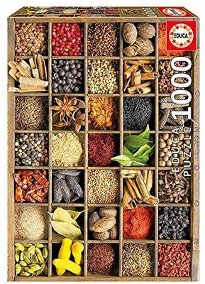 Educa Spices Puzzle (1000 Piece)(1000 Pieces)
